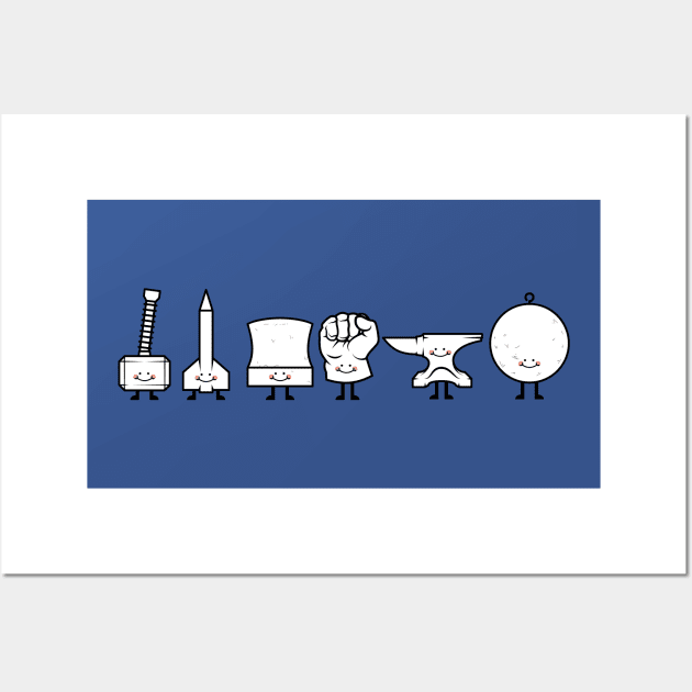 How Ridiculous Character Tee Wall Art by reddprime